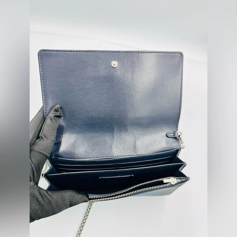 Coach Callie Foldover Chain Clutch/Crossbody Bag - Picture 7 of 10